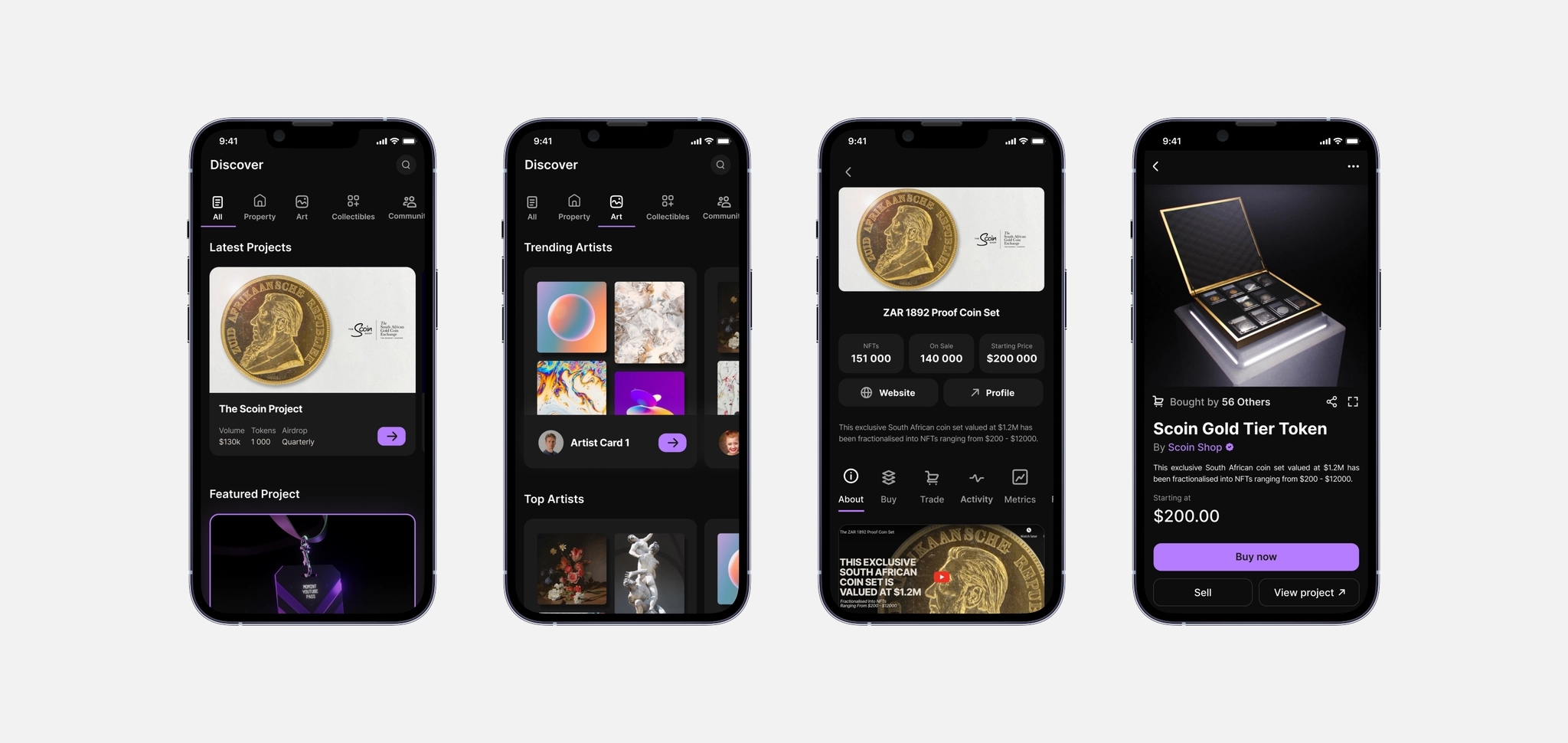 NFT Marketplace App — Momint